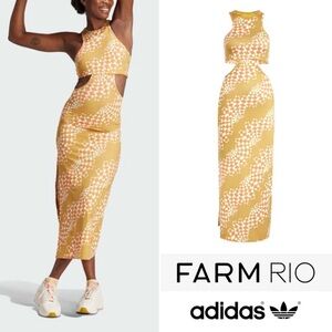 Farm Rio + Adidas dress